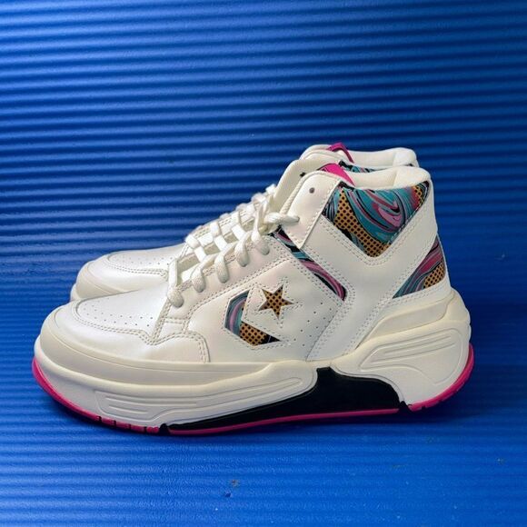 Size 9.5 Mens, 11.5 Women’s- Converse Weapon CX Mid 90's Throwback Craft Marbled - Picture 2 of 8